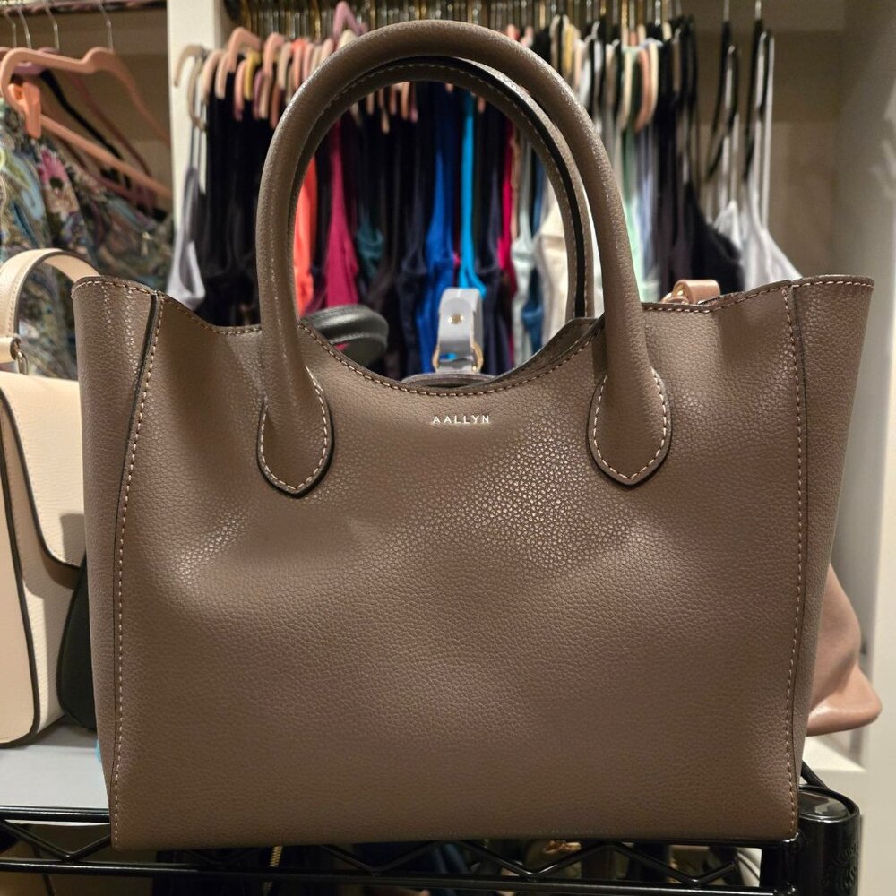 Aallyn Wood Berry Lilly Satchel